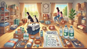 ペット同伴の避難：準備しておくべきものと注意点