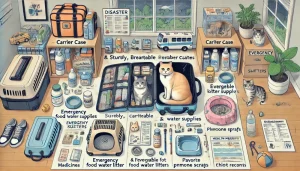 ペットと防災：猫のための準備と対策